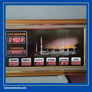 Ukuran Running Text 