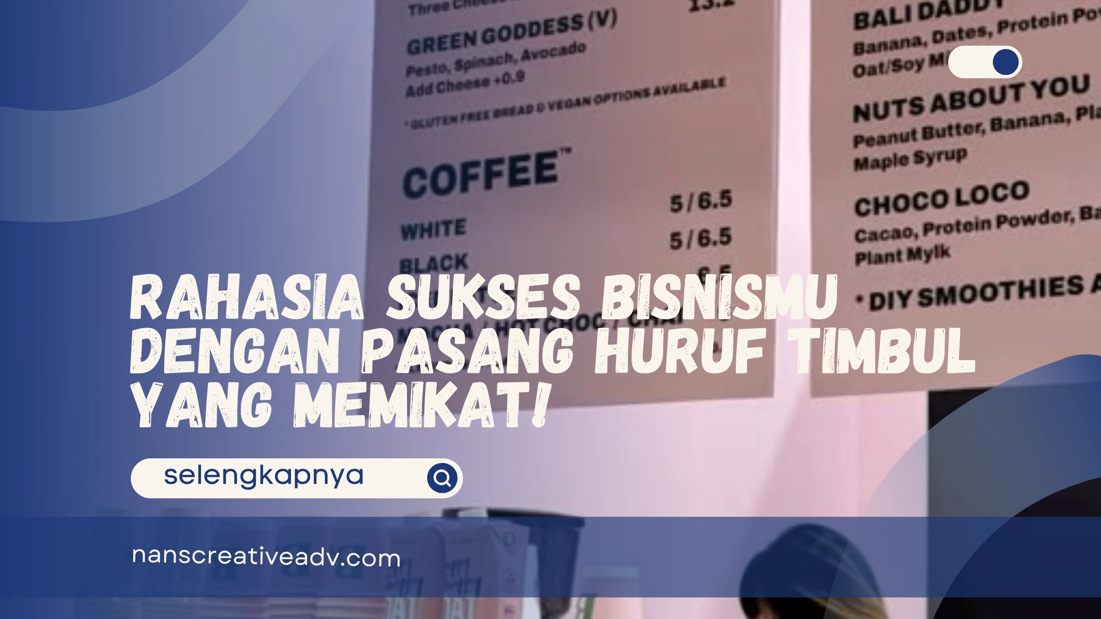 Pasang Huruf Timbul