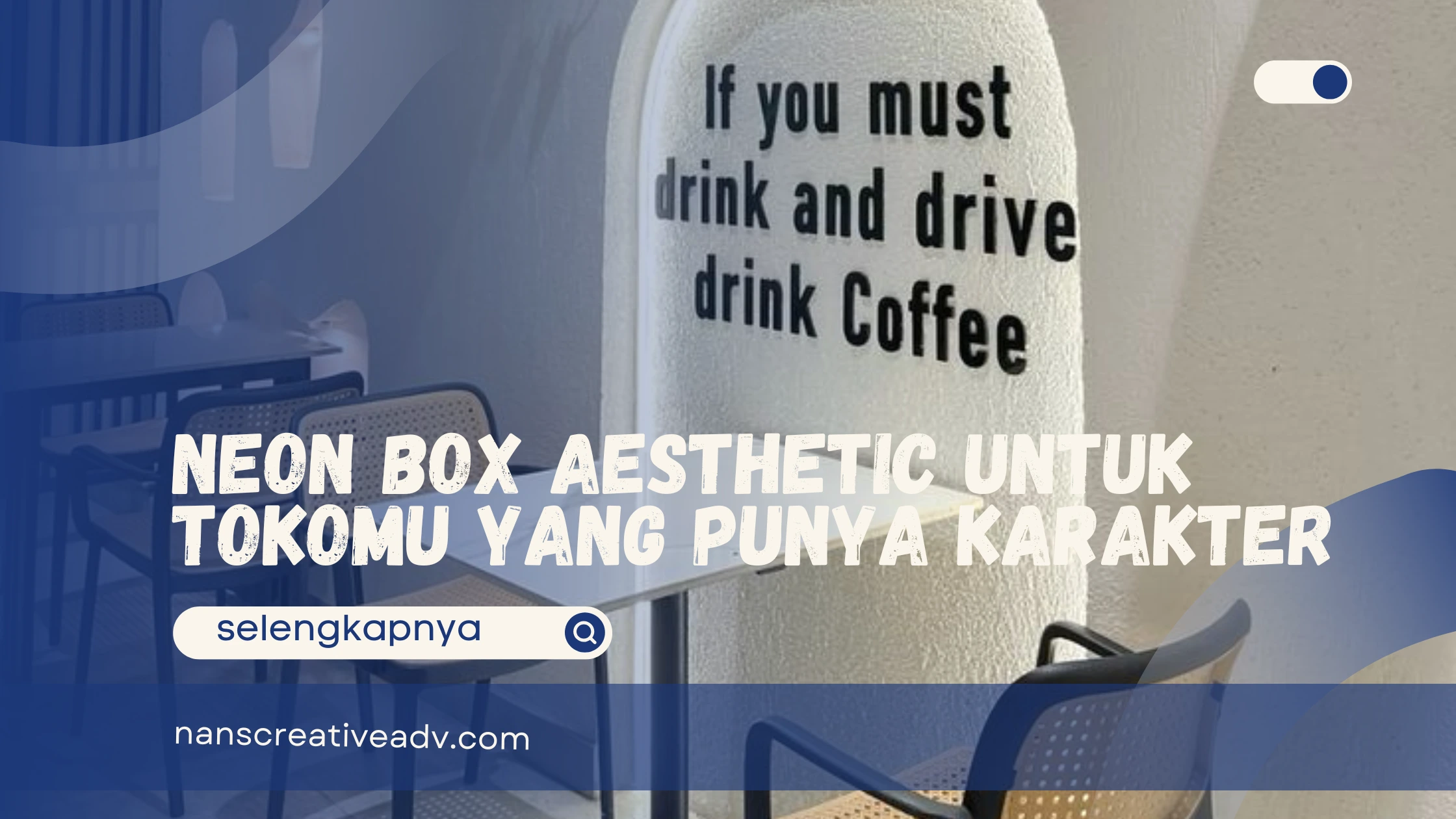 Neon Box Aesthetic untuk