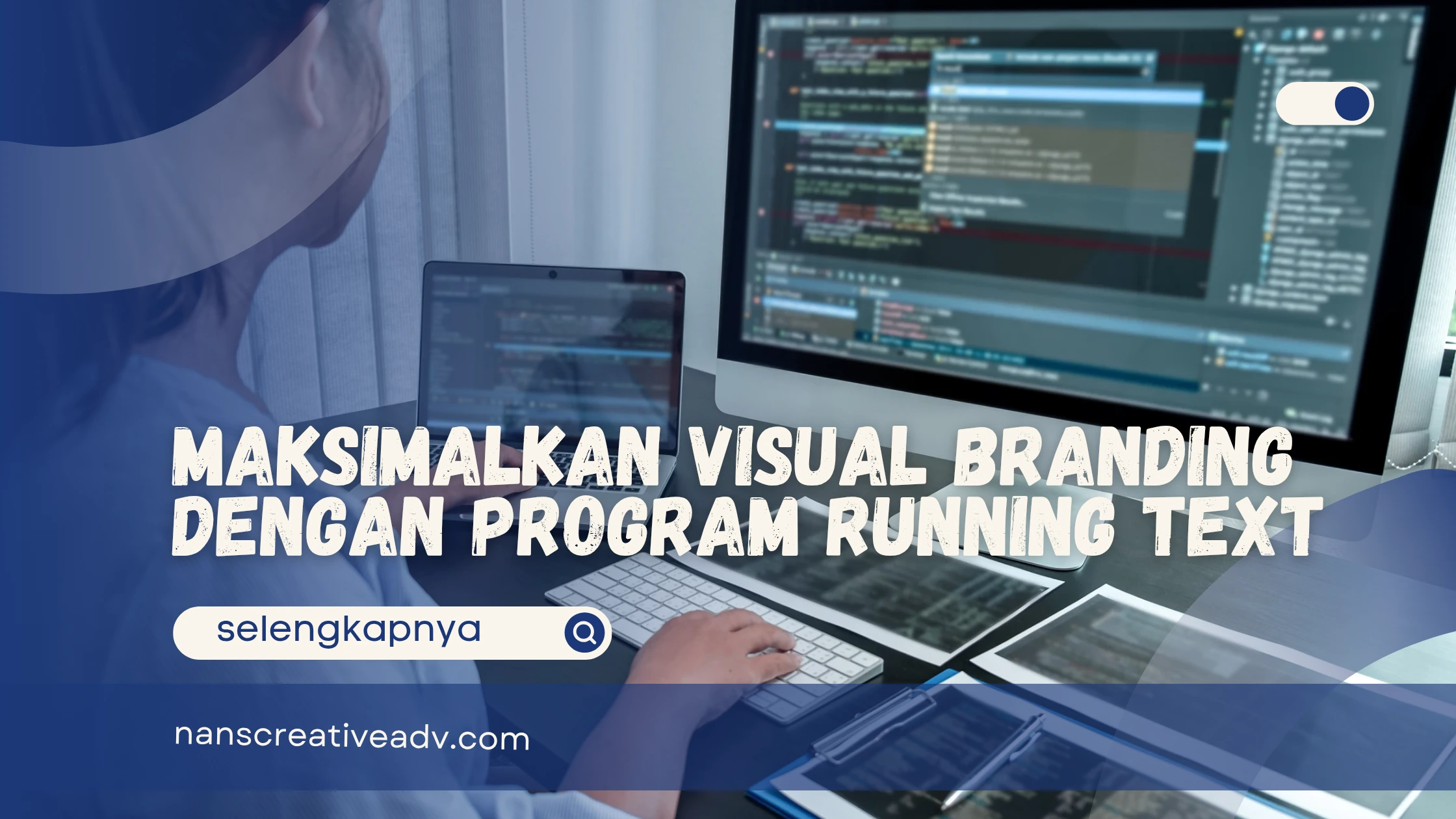 Program Running Text