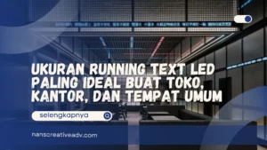 Ukuran Running Text