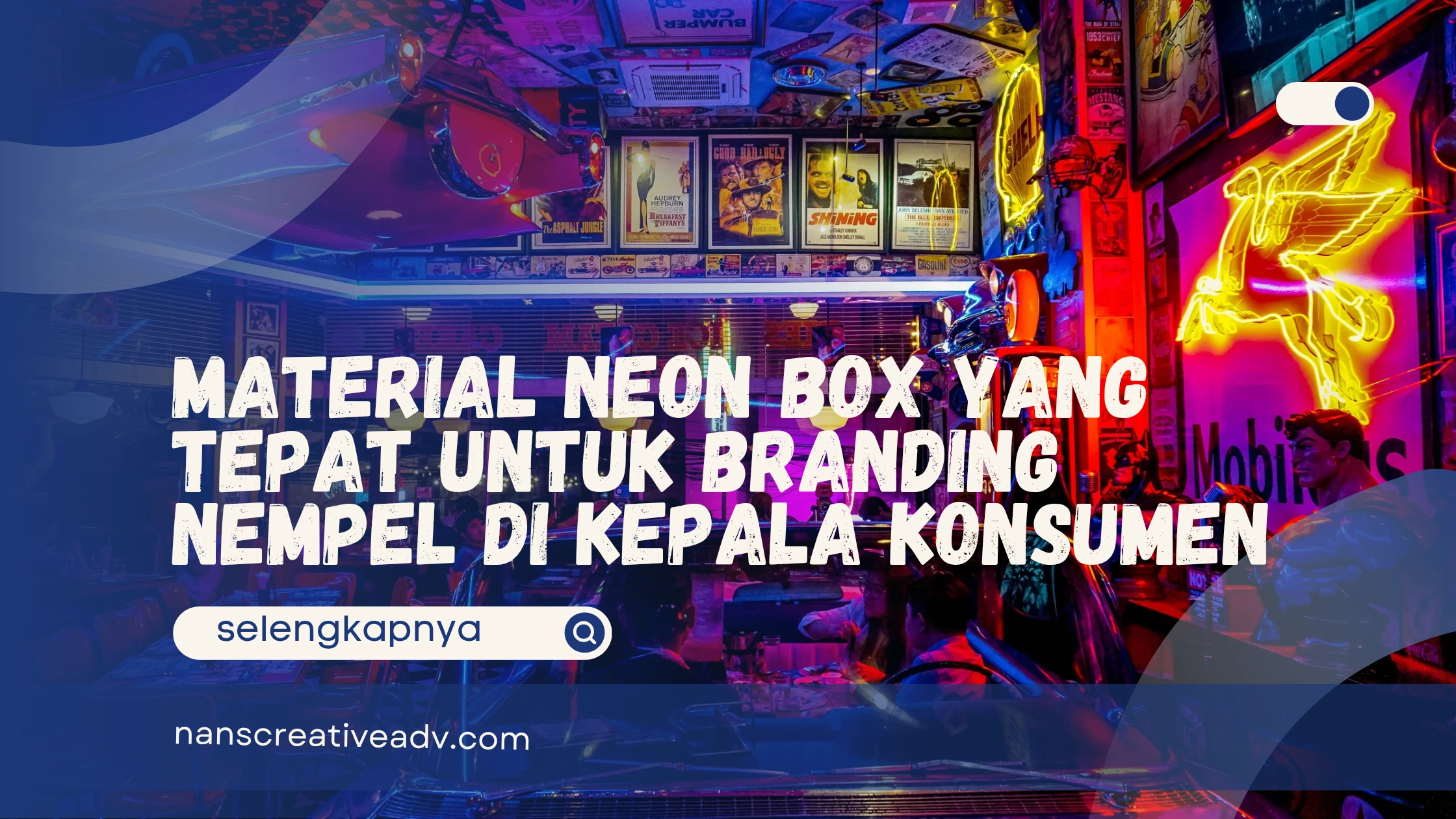 Material Neon Box