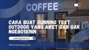 Running Text Outdoor