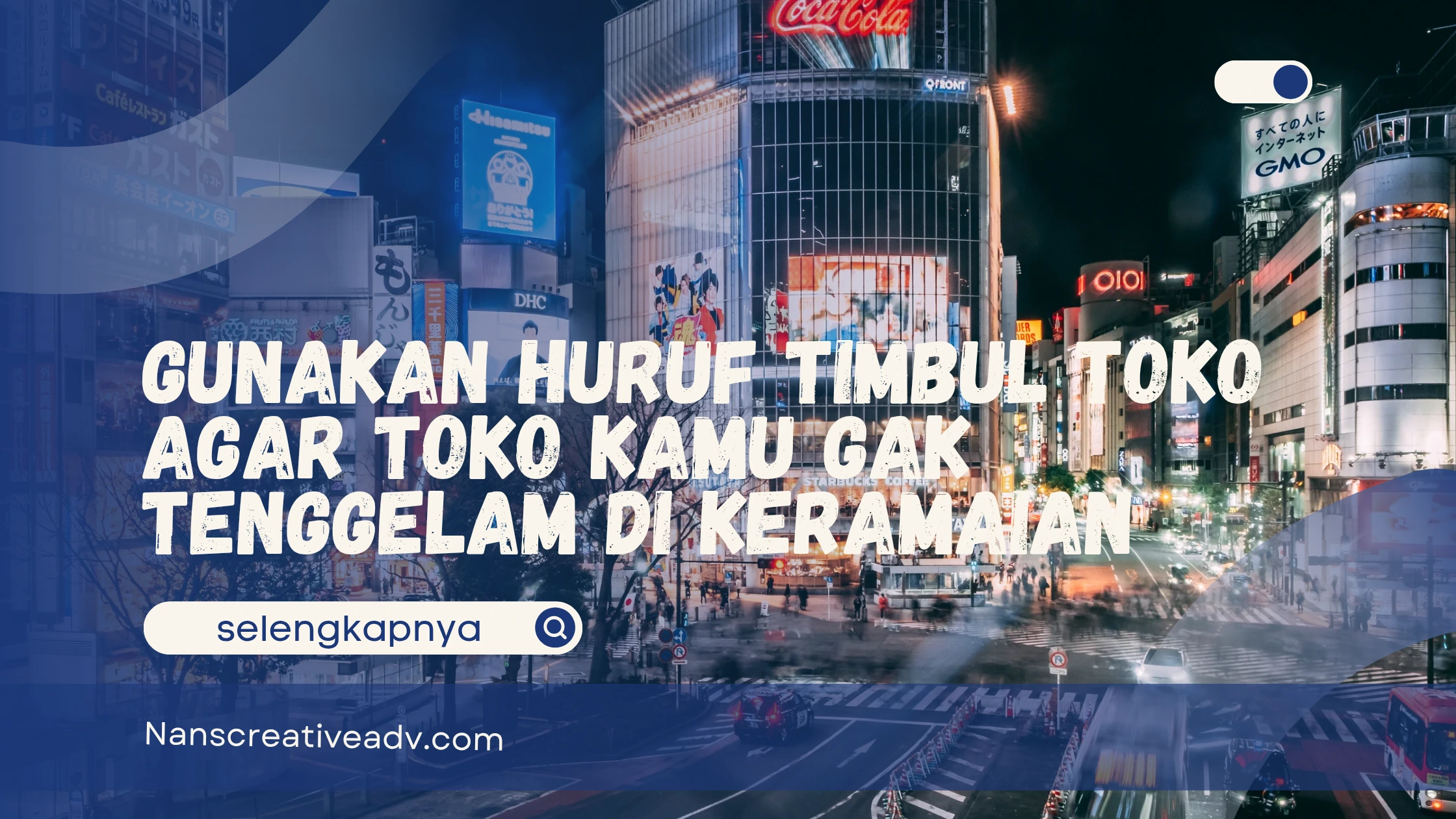 Huruf Timbul Toko