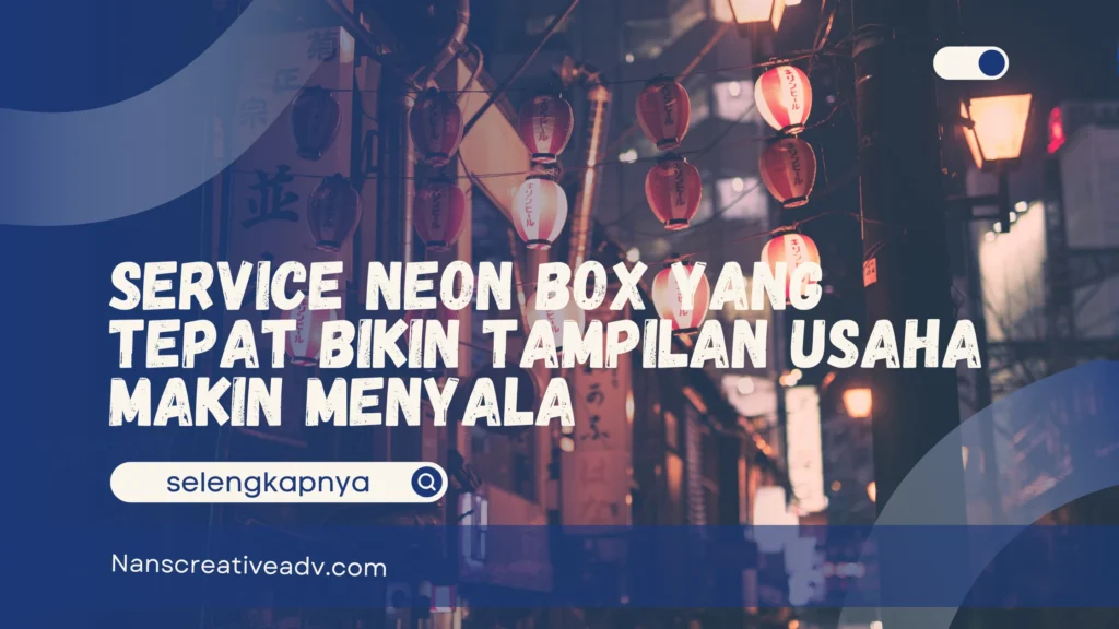 Service Neon Box