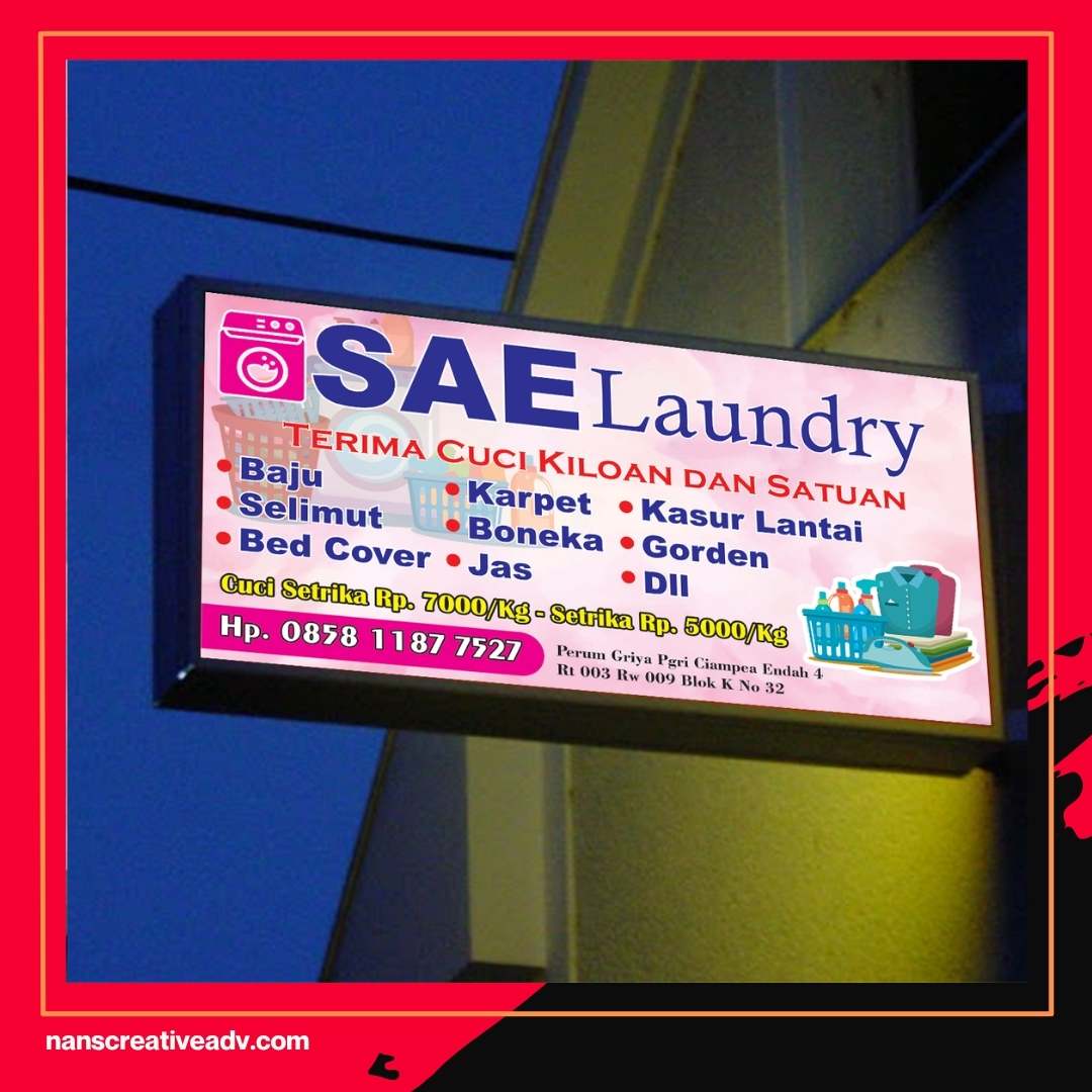 2. Neon Box Backlite