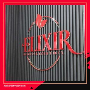 Huruf Timbul Kudus Akrilik LED Tampil Beda, Tarik Perhatian Pelanggan