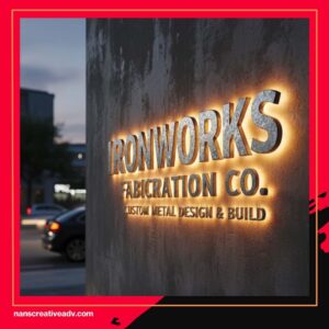 Pembuatan Huruf Timbul Semarang untuk Branding Elegan & Profesional dari Nans Creative ADV