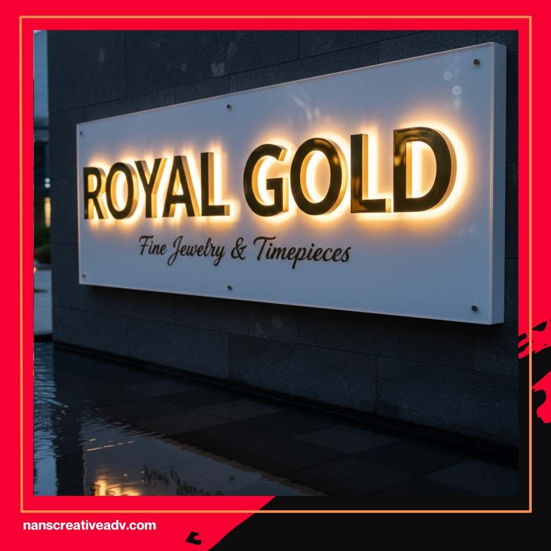 Pembuatan Huruf Timbul Semarang untuk Branding Elegan & Profesional dari Nans Creative ADV