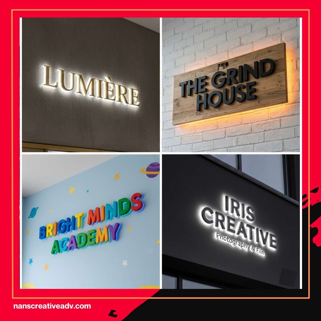 Huruf Timbul Akrilik Solo untuk Branding Modern agar Bisnis Kamu Lebih Menonjol dan Profesional