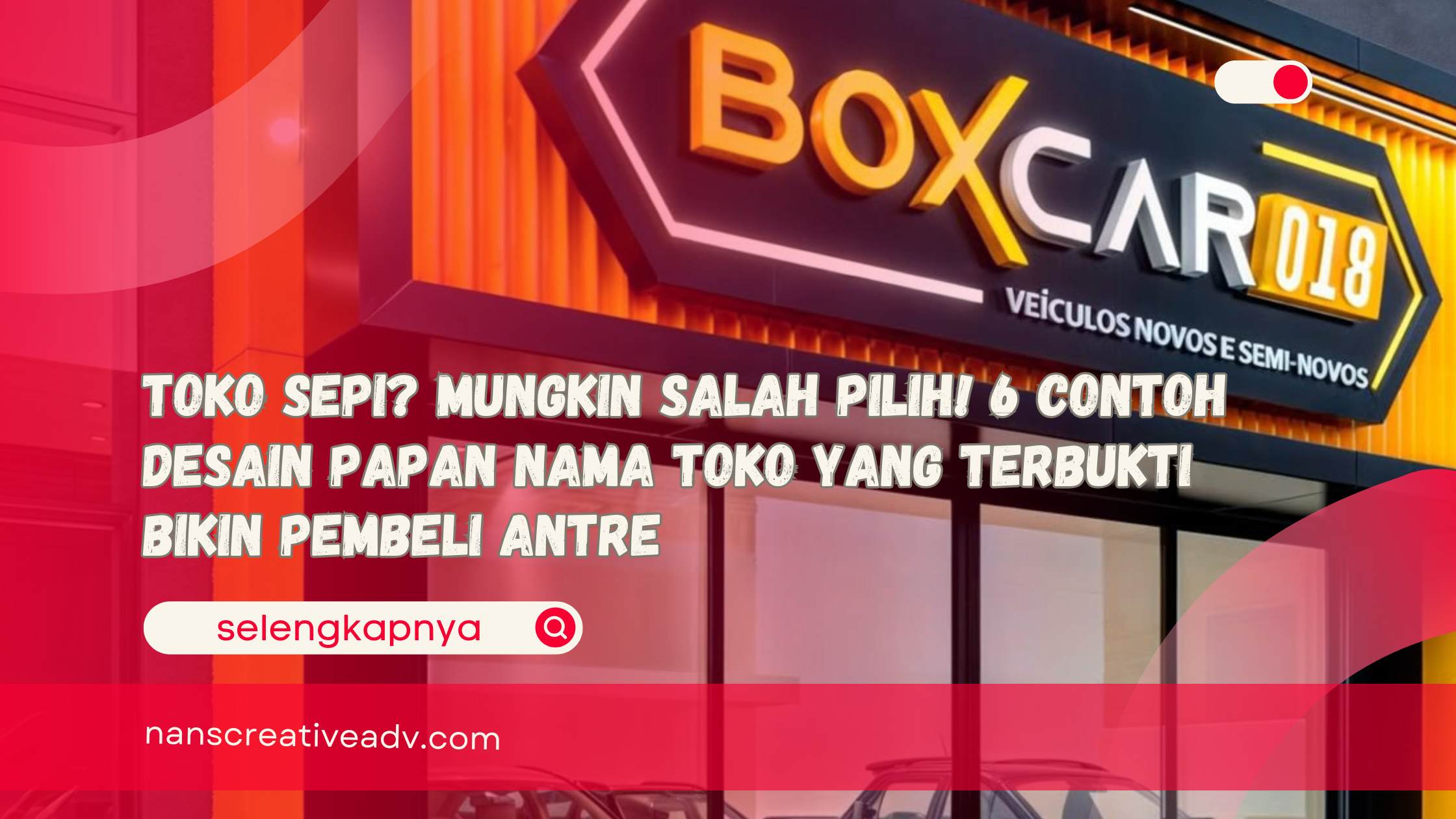 Toko Sepi Mungkin Salah Pilih! 6 Contoh Desain Papan Nama Toko yang Terbukti Bikin Pembeli Antre