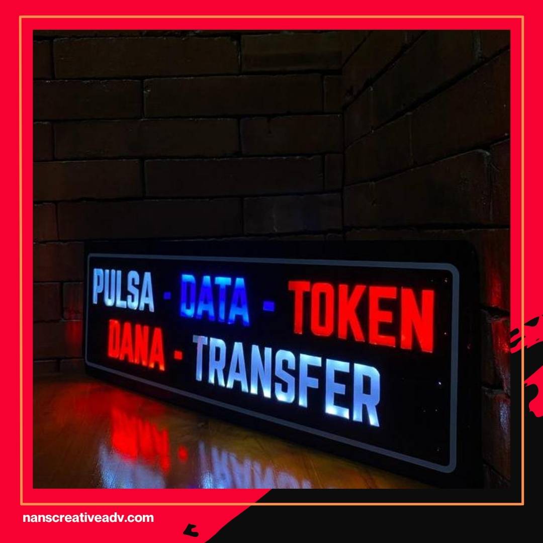 Mau Konter HP Kamu Jadi Pusat Perhatian? Pakai Contoh Neon Box Konter HP Terlaris Ini Sekarang!