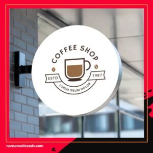 Rekomendasi Ukuran Neon Box Bulat Paling Pas Buat Kafe Kekinian Dijamin Langsung Ramai!
