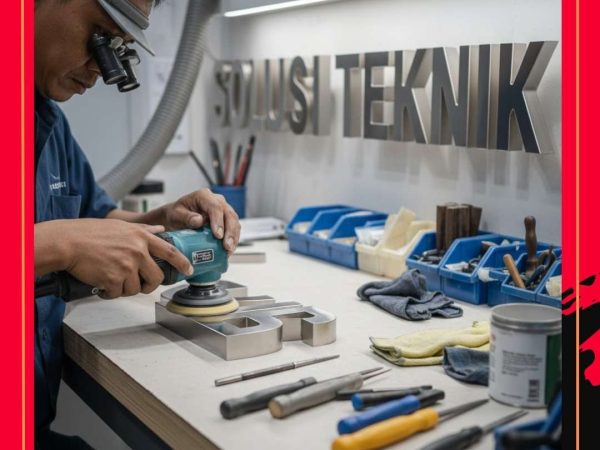 3. Finishing Presisi dan Rapi